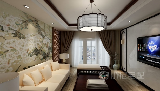 110㎡/三室兩廳兩衛(wèi)/中式