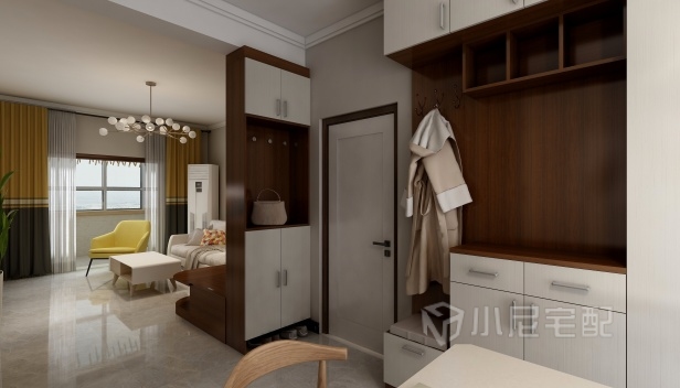 95㎡/一室一廳一衛(wèi)/現(xiàn)代