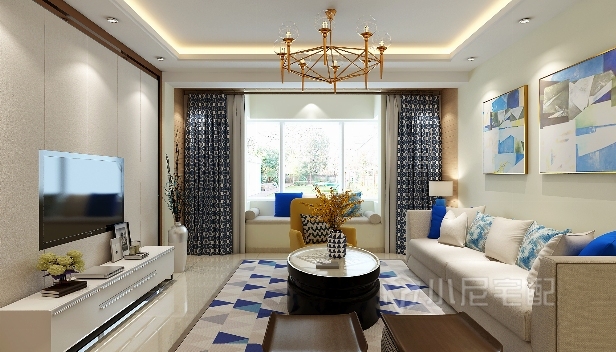 110㎡/三室兩廳一衛(wèi)/現(xiàn)代