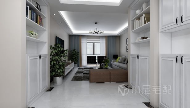 130㎡/三室兩廳一衛(wèi)/現(xiàn)代