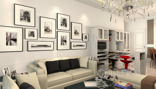 90㎡/三室兩廳一衛(wèi)/現(xiàn)代