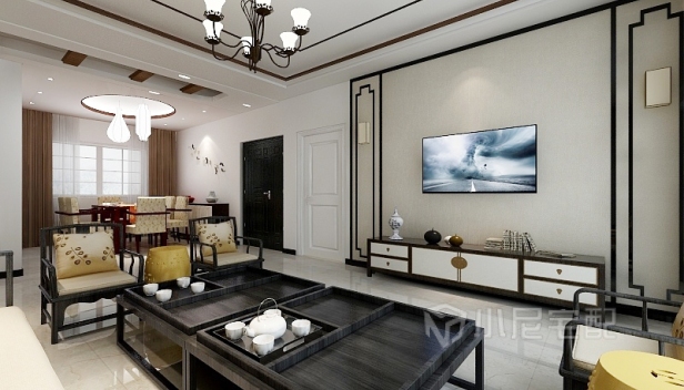 138㎡/四室兩廳兩衛(wèi)/中式