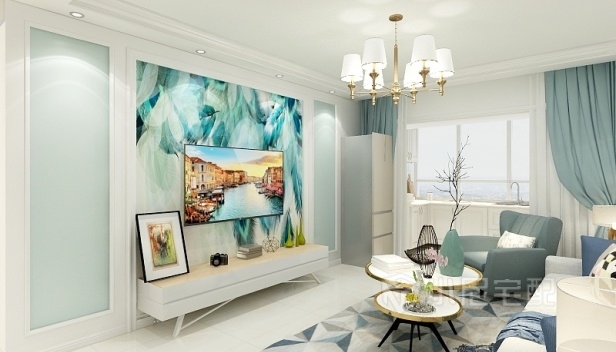 67.4㎡/兩室一廳一衛(wèi)/現(xiàn)代