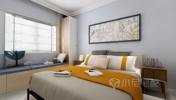 72.67㎡/三室兩廳兩衛(wèi)/混搭