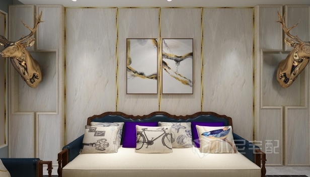 220㎡/三室兩廳兩衛(wèi)/混搭