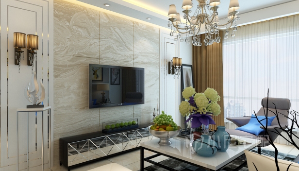 106㎡/兩室兩廳一衛(wèi)/現(xiàn)代