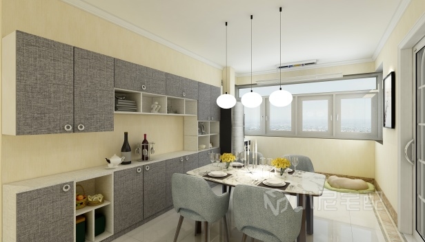 113㎡/三室一廳兩衛(wèi)/現代