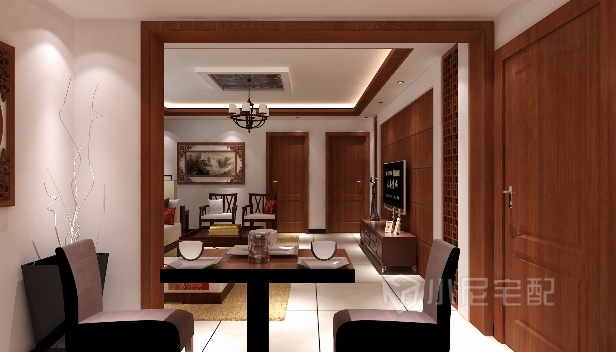 130㎡/三室兩廳一衛(wèi)/中式