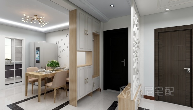 130㎡/三室兩廳兩衛(wèi)/現(xiàn)代