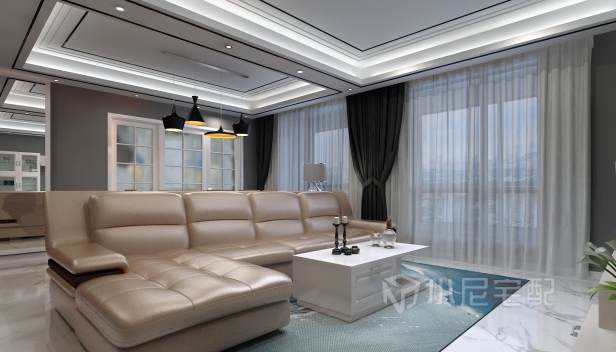 95㎡/兩室一廳一衛(wèi)/簡約