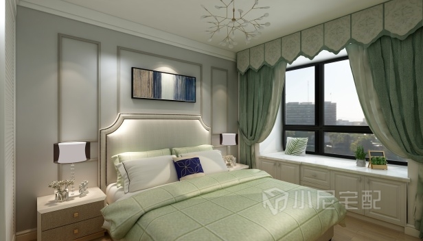 130㎡/三室兩廳兩衛(wèi)/美式