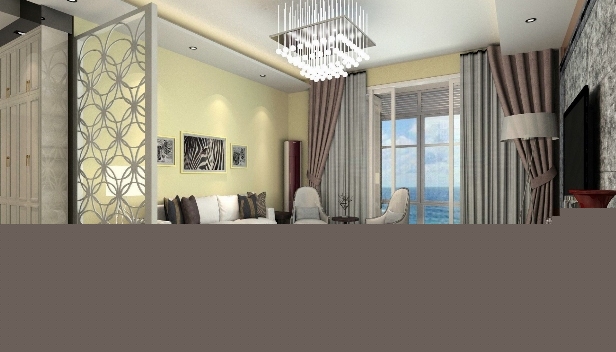 120㎡/三室一廳兩衛(wèi)/簡約