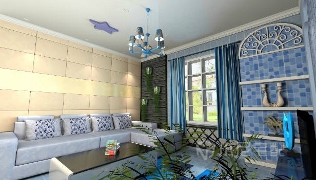 90.78㎡/三室一廳兩衛(wèi)/混搭