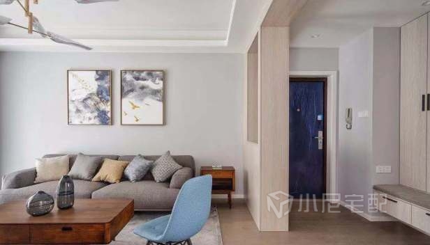 105㎡/兩室兩廳一衛(wèi)/簡約