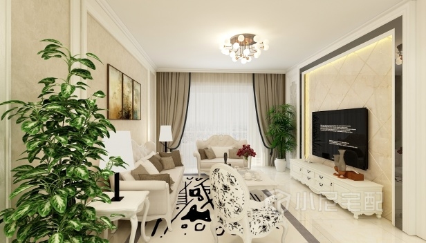 155㎡/三室兩廳兩衛(wèi)/歐式