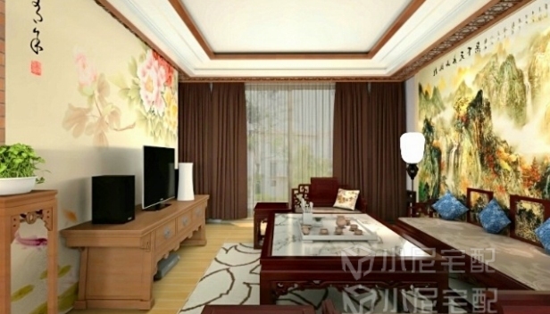 123㎡/三室兩廳一衛(wèi)/中式