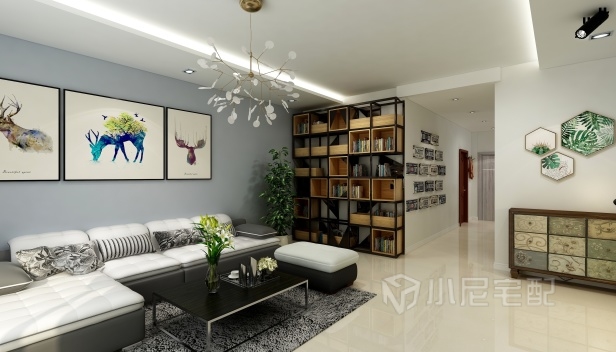 125㎡/兩室兩廳一衛(wèi)/現(xiàn)代