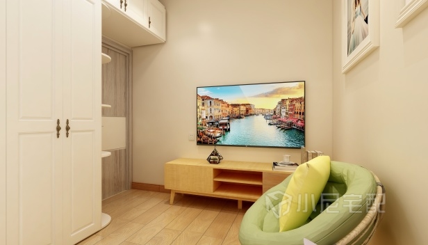 41.6㎡/兩室一廳兩衛(wèi)/田園