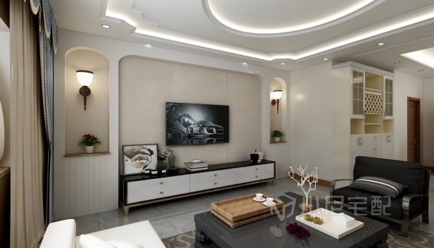 78㎡/三室一廳一衛(wèi)/現(xiàn)代