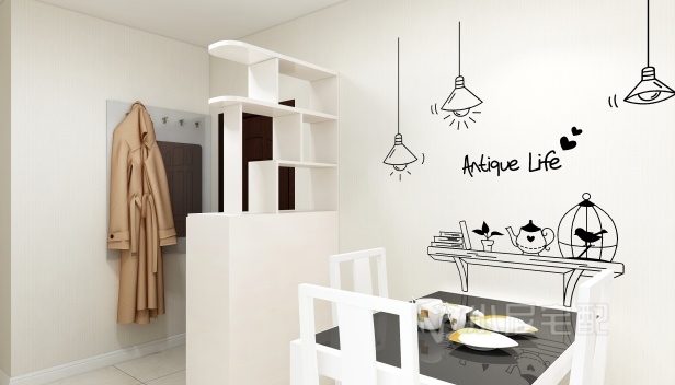 108㎡/三室兩廳一衛(wèi)/簡約