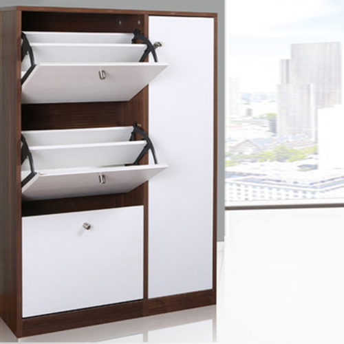 小尼宅配 翻斗鞋柜 現(xiàn)代簡約木質(zhì)大容量門廳玄關(guān)柜 薄款特價(jià)